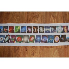 55 Atlantiszi Kristály 22x135 cm-es muszlin sál 55 Atlantiszi Kristály 22x135 cm-es muszlin sál