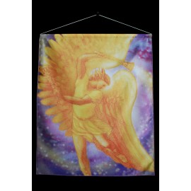 Jeremiel Arkangyal - Minden úgy jó ahogy van! 40x50 cm-es szatén akasztós kép