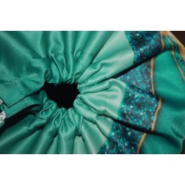 Gyógyító Kereszt - Zöld 20 cm átmérőjű, 65 cm hosszú beverly jógamatrac tartó