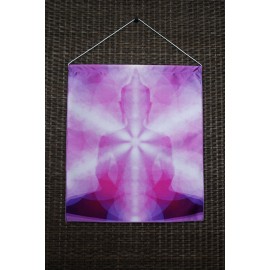 Pink Buddha 30x35 cm-es szatén akasztós kép Pink Buddha 30x35 cm-es szatén akasztós kép