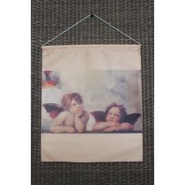 Puttó 30x35 cm-es szatén akasztós kép