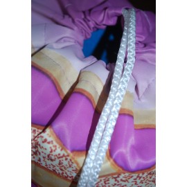 Ohm - Lila jógamatrac 20 cm átmérőjű, 65 cm hosszú beverly tartó