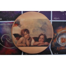 Puttó 35 cm átmérőjű, 2 cm vastag bársonyos posztó ülőpárna